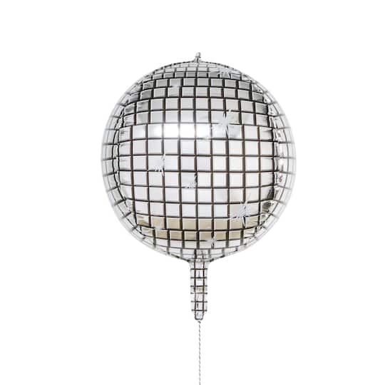 12 Pack: 12.5&#x22; Disco Ball Foil Balloon by Celebrate It&#x2122;